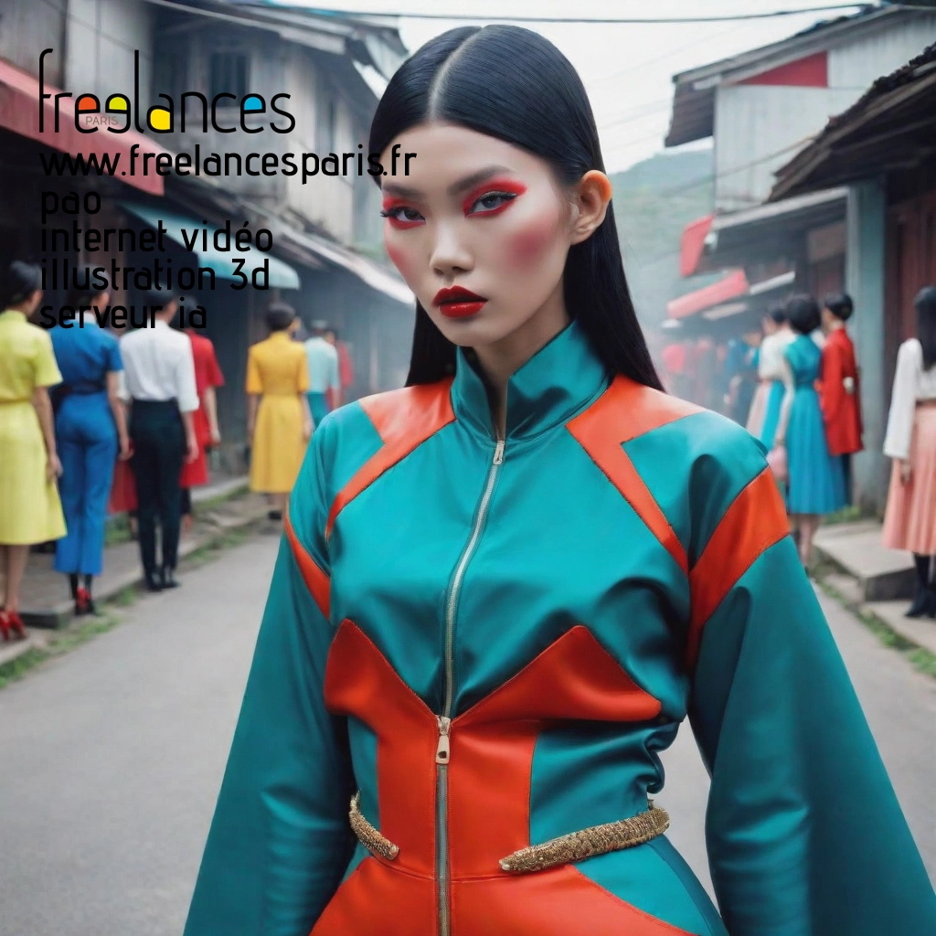 Pao mise en page internet vidéo illustration 3d serveur IA générative AI freelance paris studio de création magazines lcxypck0